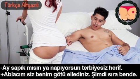 atek altı hemşire video