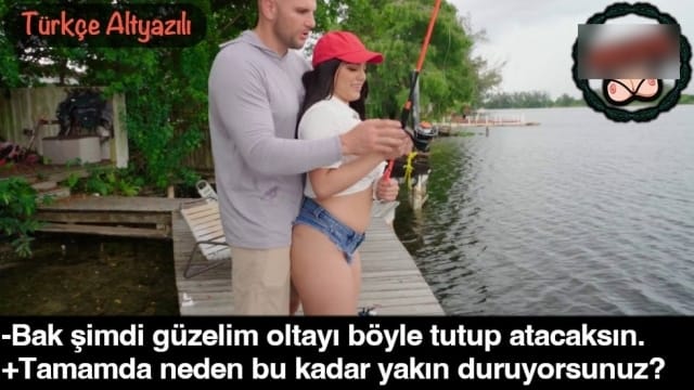 Balık Tutmayı Öğrettiği Hatunu Arkadan Zevklendirdi