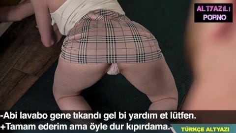 çiftlikte atın altına domalan kadın