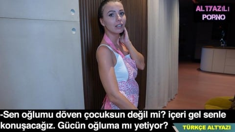 kendi anasını sikiyor pornosu