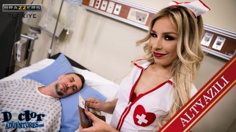 sarışın hemşireyi fena sikiyor
