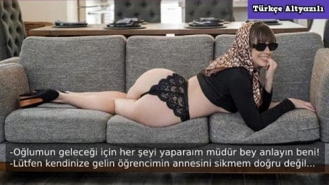 Tembel Öğrencisinin Fahişe Annesini Sertçe Sikerek Ders Verdi