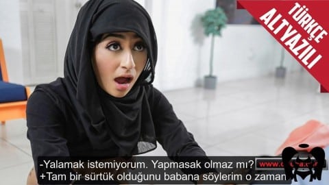 turbanlı etek altı şov